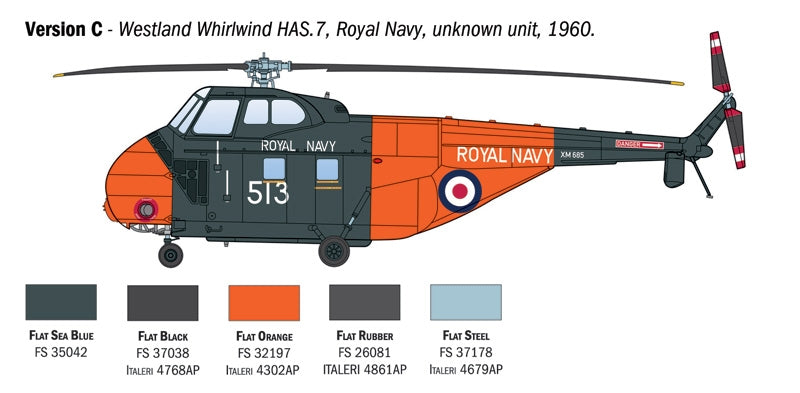 Italeri 1476 HO4S-3 / HAS.7 / H-19 1/72 – zdjęcie 6
