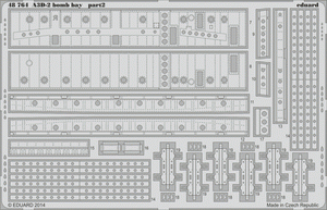 Eduard 48764 A3D-2 bomb bay 1/48 TRUMPETER – zdjęcie 3