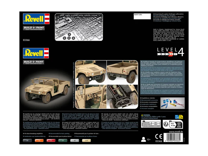 Revell 03366 HMMWV M1097 A2 1/35