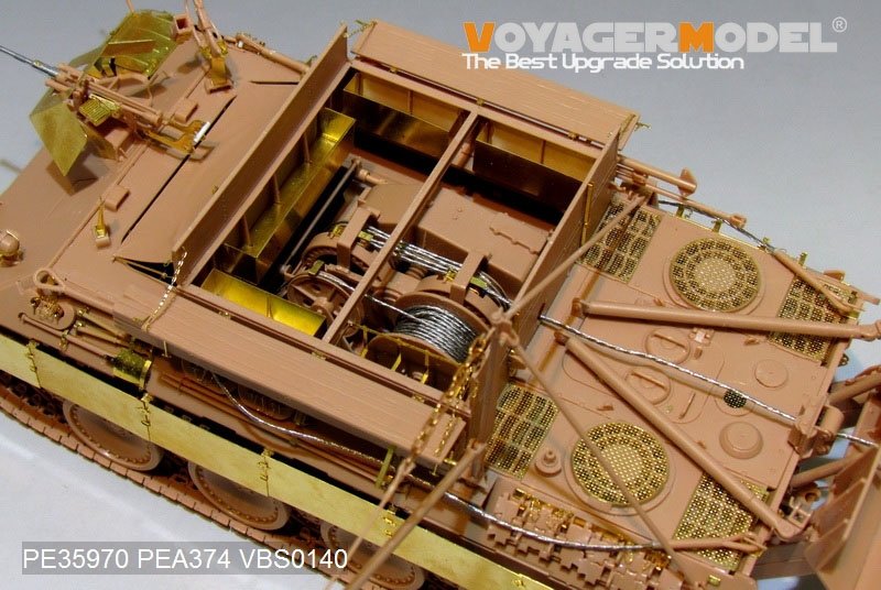 Voyager Model PE35970 WWII German Bergepanther Ausf.A (Late type,Panther G tool holders) Basic For MENG SS-015 1/35 – image 15