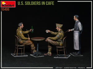 MiniArt 35406 U.S. SOLDIERS IN CAFE 1/35 – zdjęcie 5