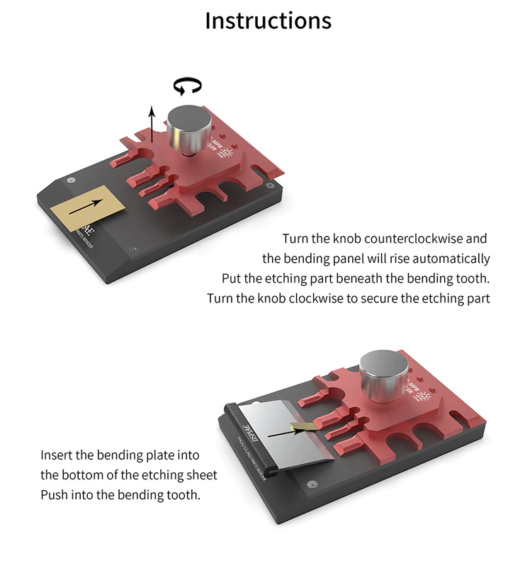 DSPIAE AT-MPB Mini Photo Etched Model Parts Bender – image 4