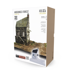 RT-Diorama 35064 “Ardennes Forest” - Diorama Base 1/35