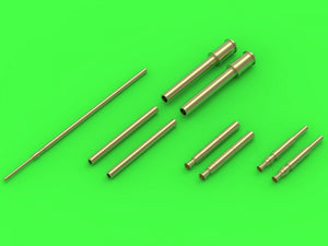 Master AM-72-132 Fw 190 A2 - A5 armament set (MG 17 tips, MG FF barrels, MG 151 barrels) and pitot tube (for Eduard models) (1/72)