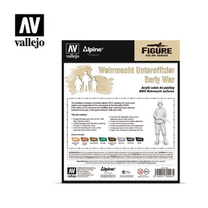Vallejo 70246 Wehrmacht Unteroffizier Early War 8x17ml – zdjęcie 2