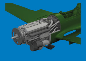 Eduard 6481069 P-40E engine PRINT Eduard 1/48 – imagen 5