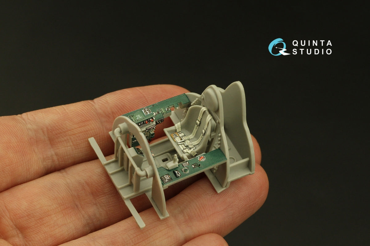 Quinta Studio QD48006 F4F-4 Wildcat 3D-Printed colored Interior on decal paper (HobbyBoss) 1/48 – image 7