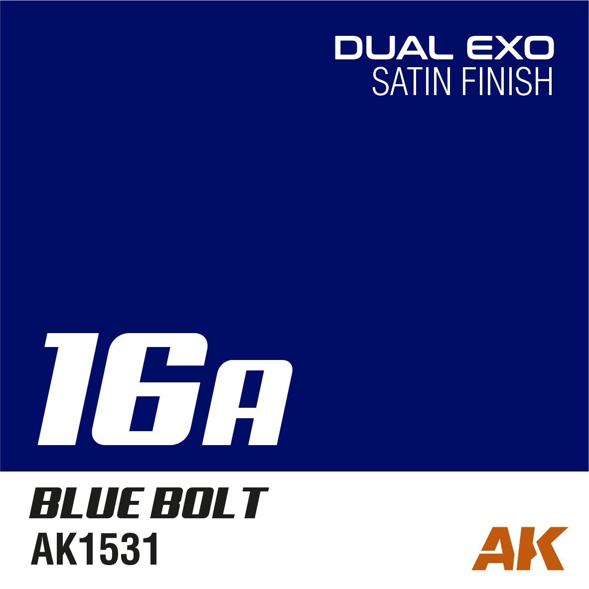 AK Interactive AK1560 DUAL EXO SET 16 – 16A BLUE BOLT &amp;amp; 16B TURBO BLUE – image 2