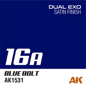 AK Interactive AK1560 DUAL EXO SET 16 – 16A BLUE BOLT &amp;amp; 16B TURBO BLUE – image 2
