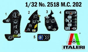 Italeri 2518 Macchi MC 202 Folgore 1/32 – image 8