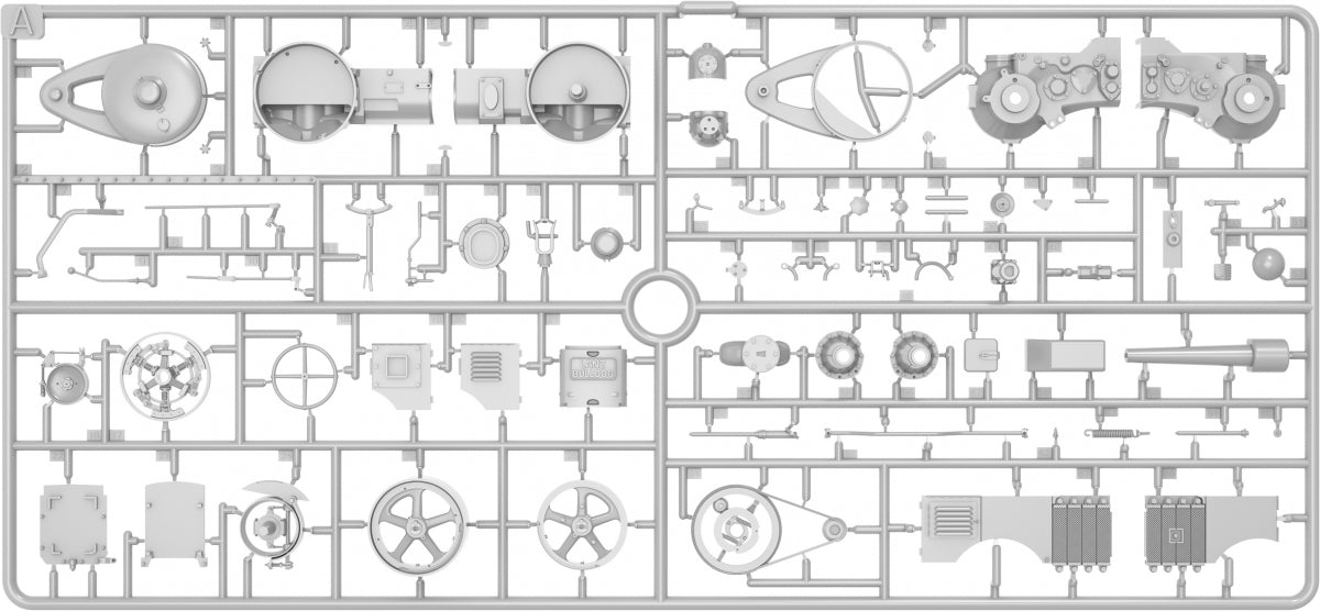 MiniArt 24005 GERMAN INDUSTRIAL TRACTOR D8511 MOD. 1936 1/24 – zdjęcie 8