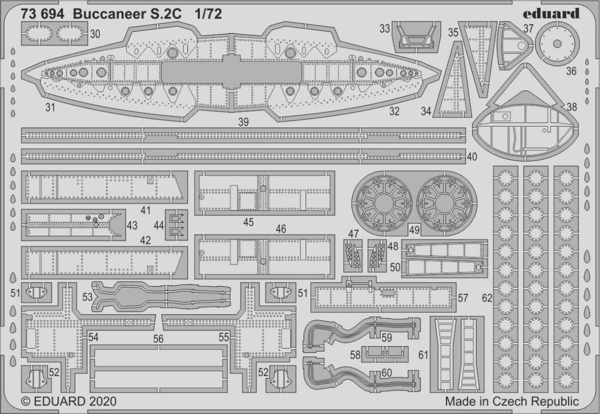 Eduard 73694 Buccaneer S.2C 1/72 AIRFIX – zdjęcie 2
