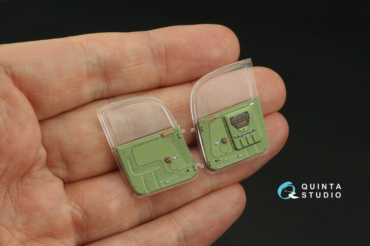 Quinta Studio QD32225 P-39N/Q Airacobra interior 3D-Printed colored Interior on decal paper (Special Hobby) 1/32 – image 6