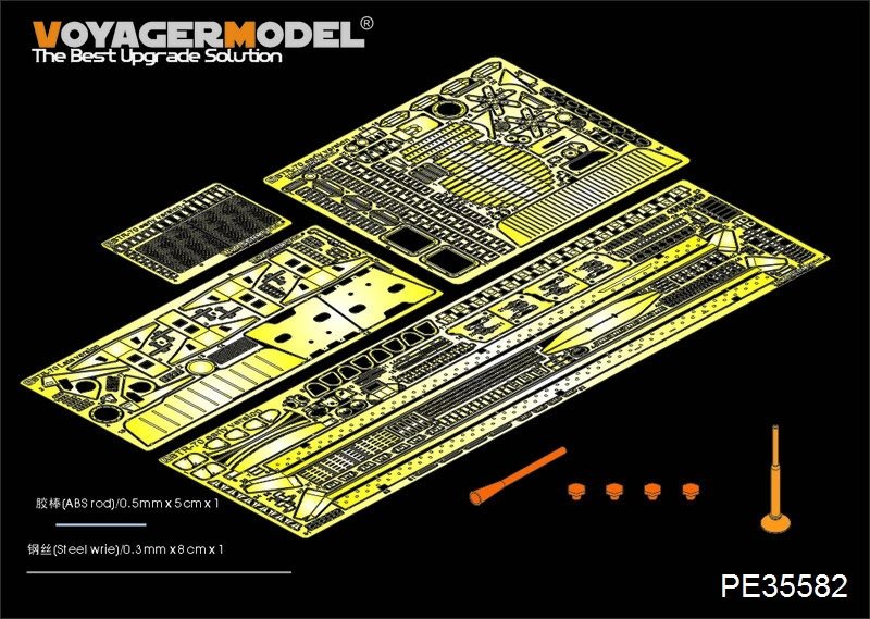 Voyager Model PE35582 Modern Soviet BTR-70 Late Production /SPW 70 Armored Personnel Carrier (For TRUMPETER 01591/01592) 1/35