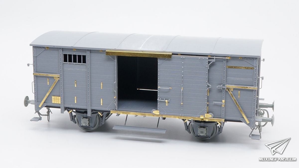 Sabre 35A01 German Railway G10 covered wagon 1/35 – zdjęcie 2