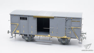 Sabre 35A01 German Railway G10 covered wagon 1/35 – zdjęcie 2