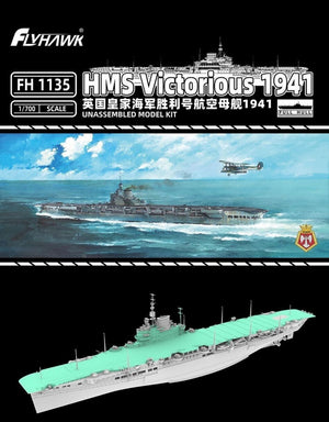 FlyHawk Model FH1135 HMS Victorious 1/700 – zdjęcie 6
