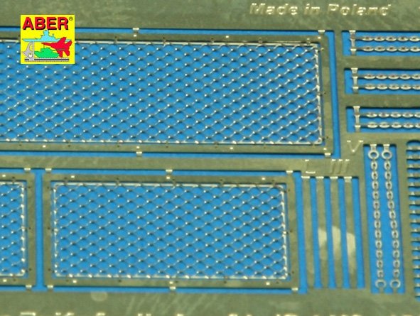 Aber 35G09 Grilles for german tank Pz.Kpfw. II, Ausf.L Luchs (SD.Kfz.123) 1/35 – immagine 3