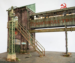 RT-Diorama 35305 Diorama-Base: Gun Factory &amp;quot;Barrikaden&amp;quot; 1/35 – imagen 11
