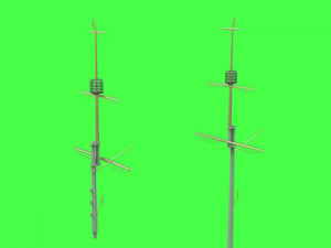 Master SM-350-117 SMS Viribus Unitis - masts, yards and other turned and resin parts set (for Trumpeter kit) 1/350 – Bild 5