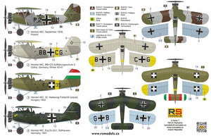 RS Models 92287 Heinkel He-46C - German WWII Reconnaissance Aircraft 1/72 – zdjęcie 2