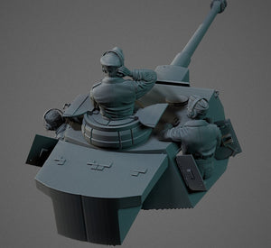 Panzer Art FI35-099 German Panzerjacke turret crew (PzIII &amp;amp; PzIV tanks) 1/35 – image 2