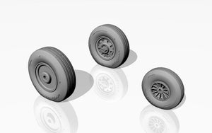 Armory Models AW48313 F-105 Thunderchief wheels w/ weighted tires 1/48 – image 3