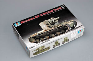 Trumpeter 07235 Soviet KV-2 M1940 tank 1/72 – zdjęcie 2