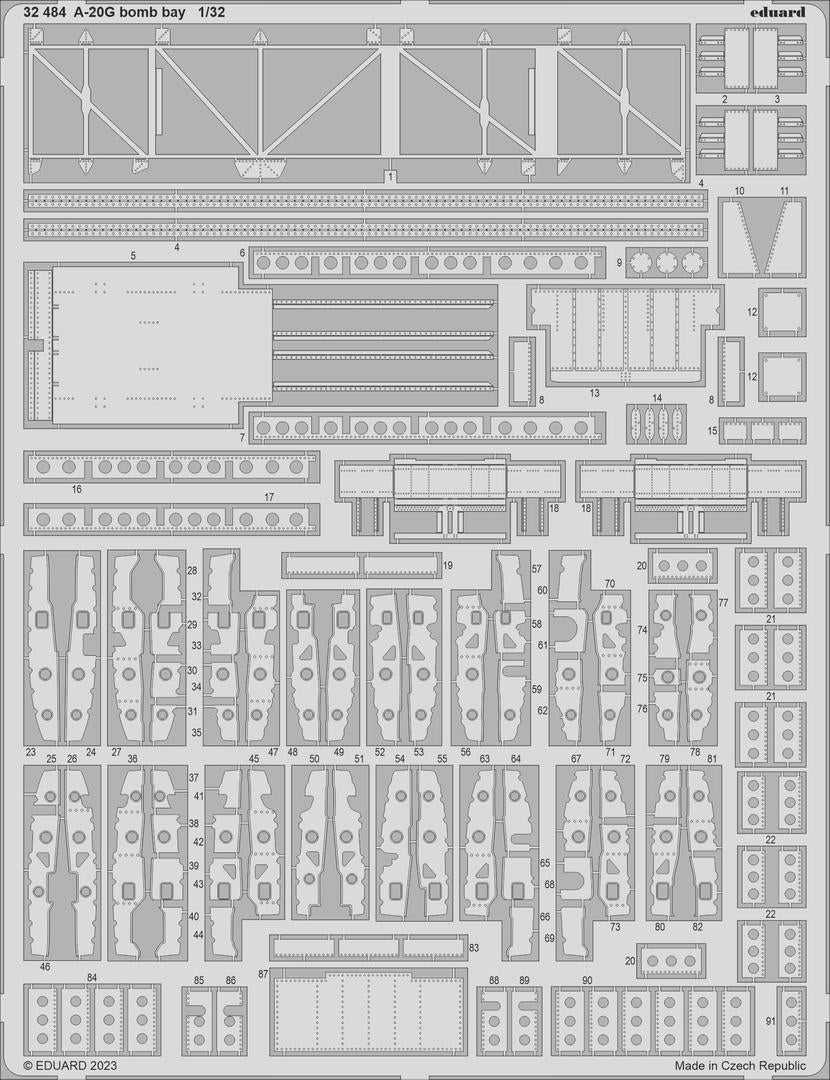 Eduard BIG33156 A-20G HONG KONG MODELS 1/32 – Bild 2