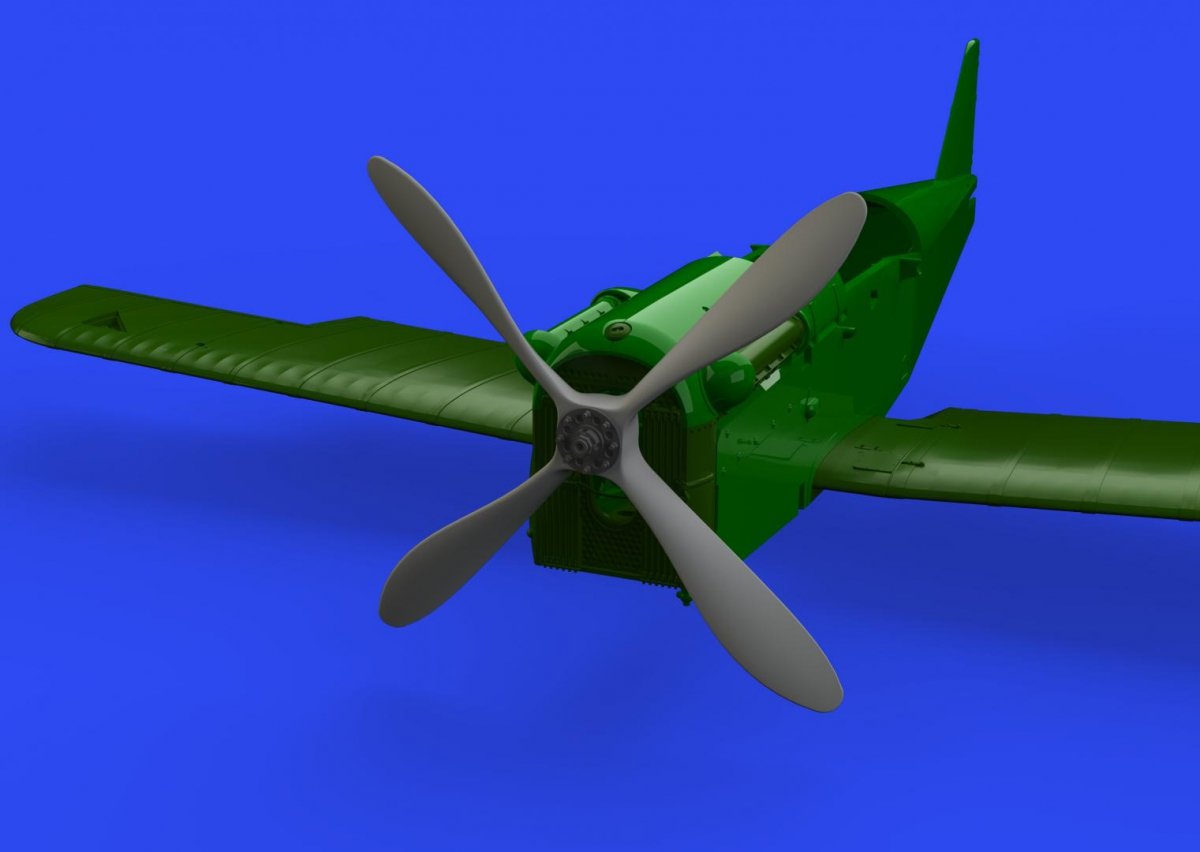 Eduard 648318 SE.5a propeller four-blade EDUARD 1/48 – zdjęcie 2