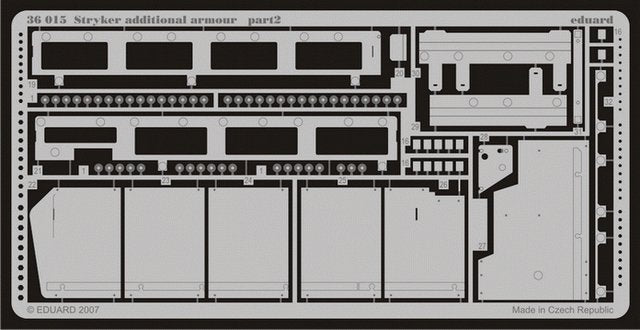 Eduard 36015 Stryker additional armour 1/35 Trumpeter