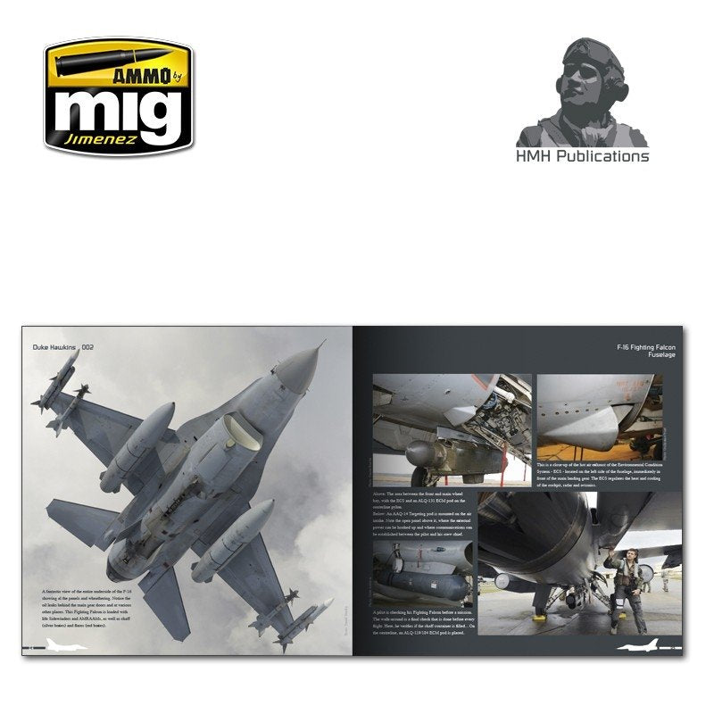 HMH Publications DH-002 Aircraft in Detail: F-16 Fighting Falcon – image 2