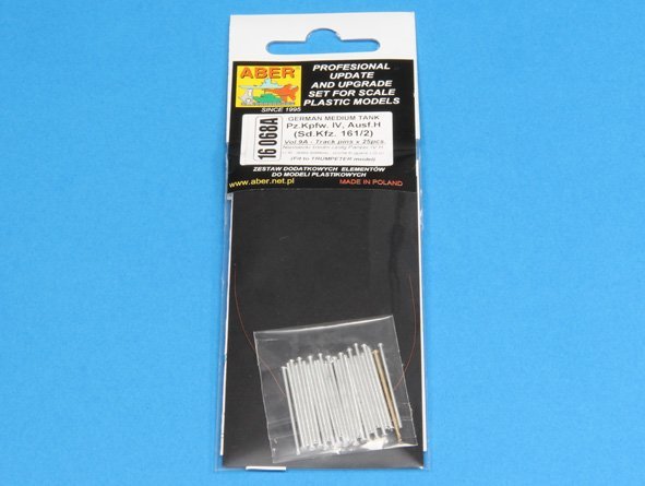 Aber 16068A Panzer IV track link pins x 25 pcs. 1/16 – zdjęcie 8