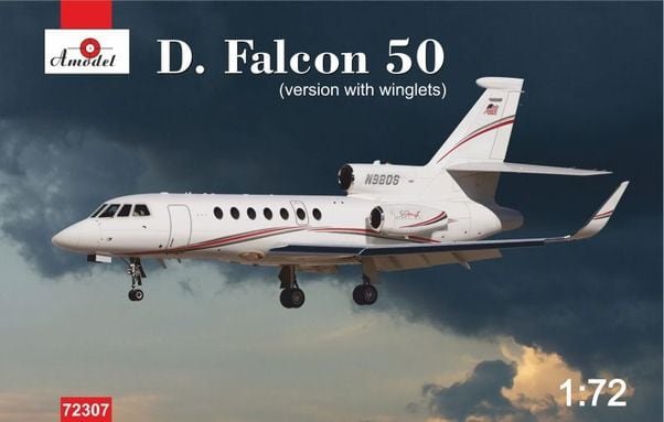 A-Model 72307 Dassault Falcon 50 (with winglets) 1/72