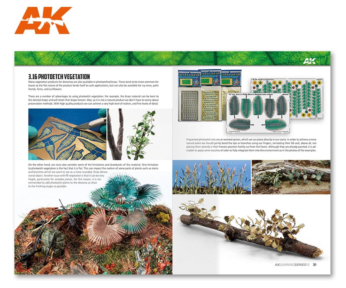 AK Interactive AK295 AK LEARNING 10: MASTERING VEGETATION IN MODELING – zdjęcie 8