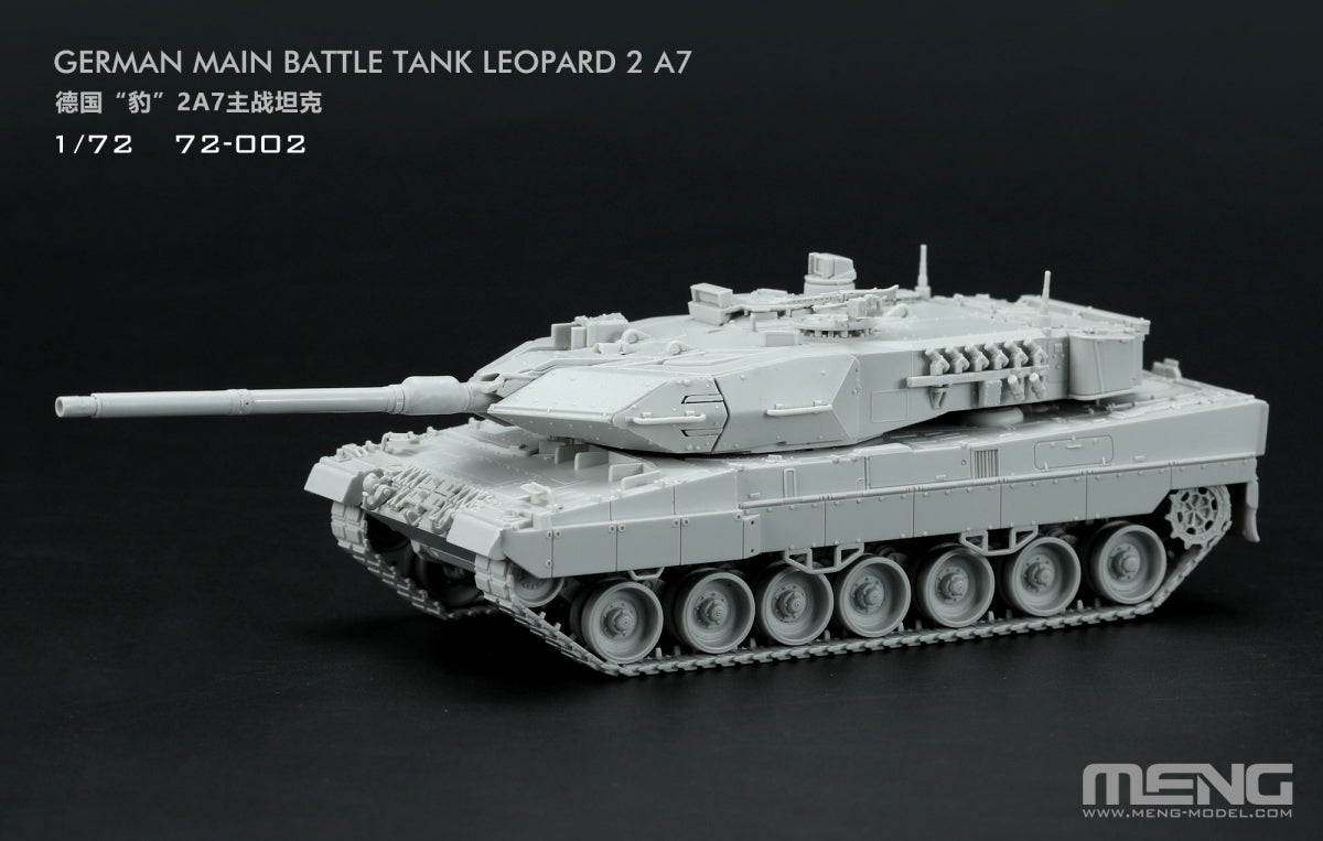 Meng Model 72-002 Leopard 2 A7 German Main Battle Tank 1/72 – zdjęcie 2