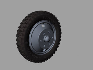 Panzer Art RE35-446 Sd.Kfz 231/232 Road wheels (6 rad) 1/35 – zdjęcie 3