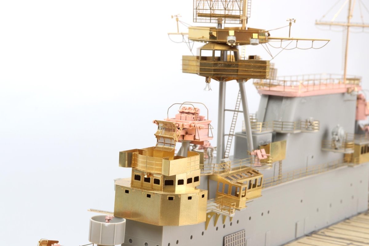 MK1 Design MD-20022 USS CV-6 Enterprise DX with Full Wooden Deck for Trumpeter 1/200 – zdjęcie 36