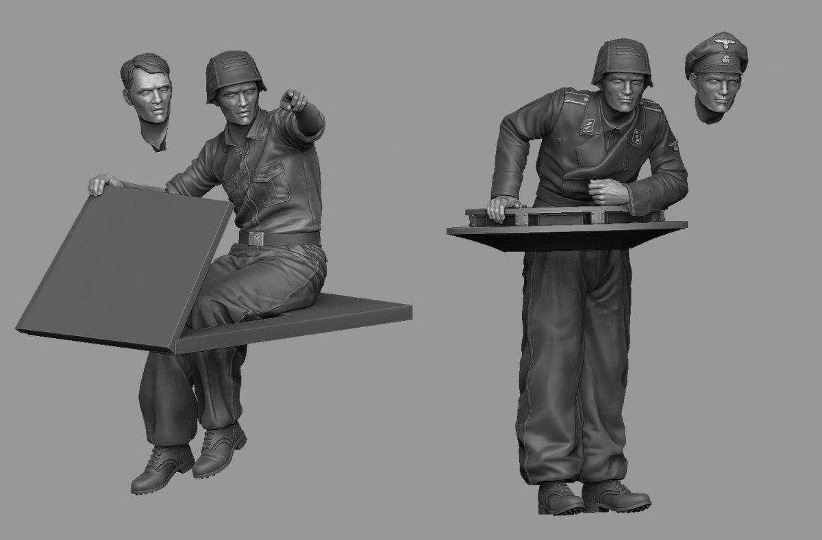 Panzer Art FI35-127 Voran! StuG crew in action set 1/35 – image 2