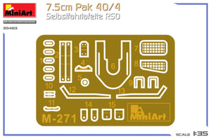 MiniArt 35483 7.5cm Pak 40/4. Selbstfahrlafette RSO 1/35 – zdjęcie 3