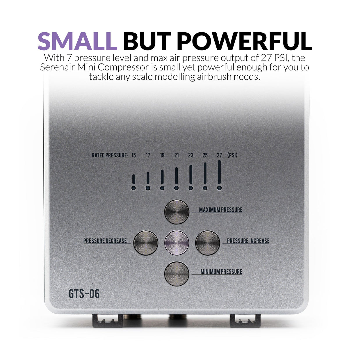 Gaahleri 42939 Ambition Series GTS-06 Serenair Mini Air Compressor – zdjęcie 3