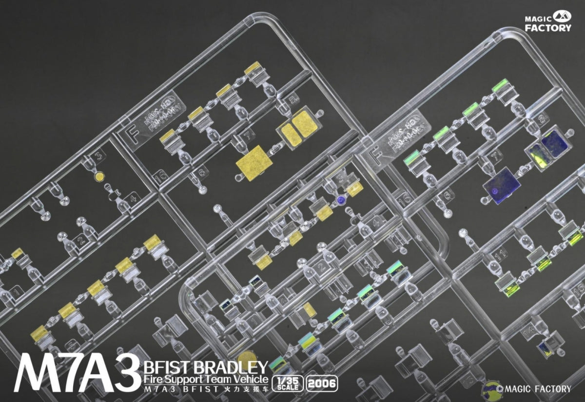 Magic Factory 2006 M7A3 BFIST Bradley Fire Support Team Vehicle 1/35 – zdjęcie 3