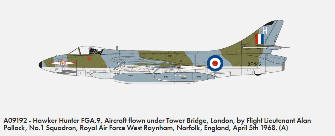 Airfix 09192 Hawker Hunter FGA.9/FR.10/GA.11 1/48 – zdjęcie 5