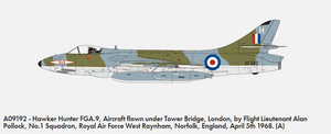 Airfix 09192 Hawker Hunter FGA.9/FR.10/GA.11 1/48 – zdjęcie 5