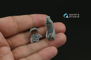 Quinta Studio QD48619 A-4C Skyhawk 3D-Printed &amp; coloured Interior on decal paper ( Hobby Boss ) 1/48