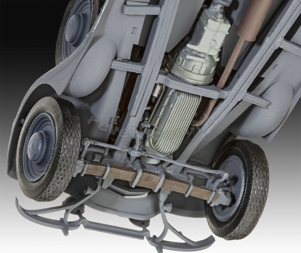 Revell 63354 Typ 320 (W142) Cabriolet Model Set 1/35 – zdjęcie 7