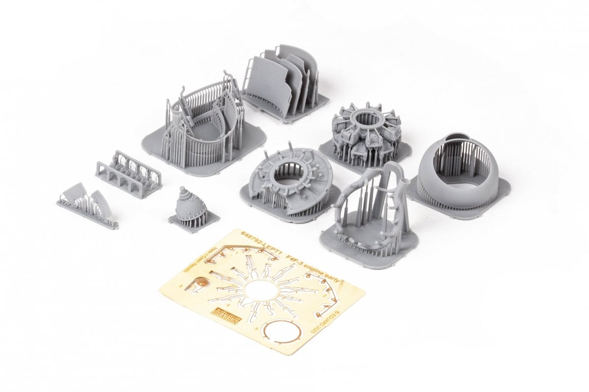 Eduard 648827 F4F-3A engine PRINT EDUARD 1/48 – zdjęcie 3