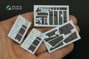 Quinta Studio QD48433 F-15I 3D-Printed coloured Interior on decal paper (Academy) 1/48 – zdjęcie 4