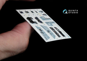 Quinta Studio QD48043 F/A-18 A++ 3D-Printed &amp;amp; coloured Interior on decal paper (for Kinetic) 1/48 – zdjęcie 4