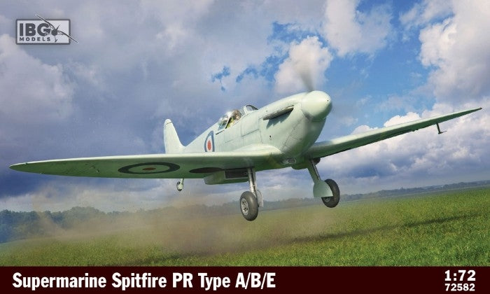 IBG 72582 Supermarine Spitfire PR Type A/B/E - Cotton Club 1939-40 - bonus: 3d printed wheels 1/72
